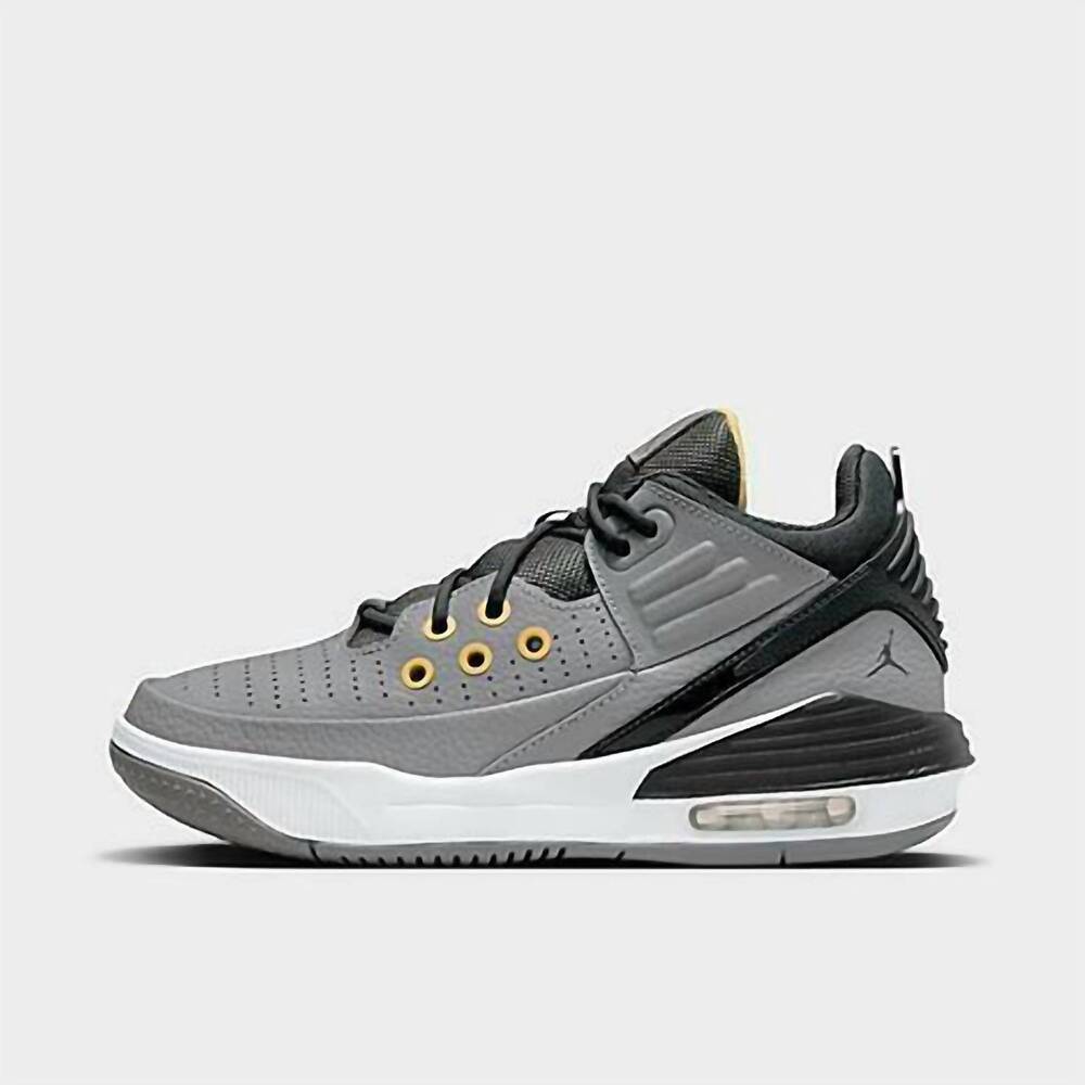 NEW JORDAN big kids' max aura 5 basketball shoes in grey/cement grey